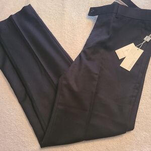 Fino Uomo Slim Fit Black Men's Dress Pants